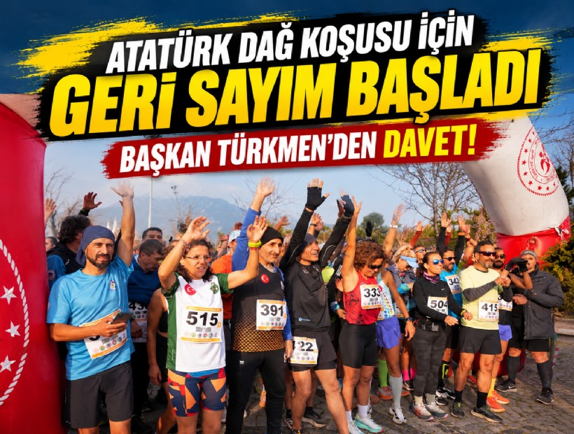 Atatürk Dağ Koşusu için geri sayım başladı