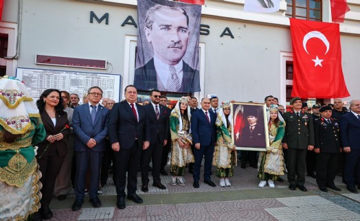 Atatürk’ün Manisa’ya gelişinin 101’inci yılı kutlandı
