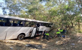 Aydın-İzmir otoyolunda tur otobüsüyle minibüs çarpıştı; 2 kardeş öldü, 9 yaralı