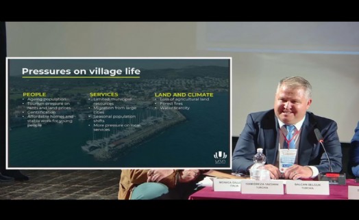 Başkan Balkan, İtalya’da Urla’nın gelecek vizyonunu anlattı: Yerelde yaşam, üretimle güçleniyor