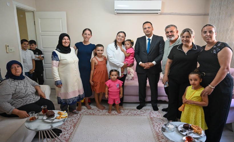 Başkan Eşki’den Doğanlar Mahallesi’ne ev ziyareti