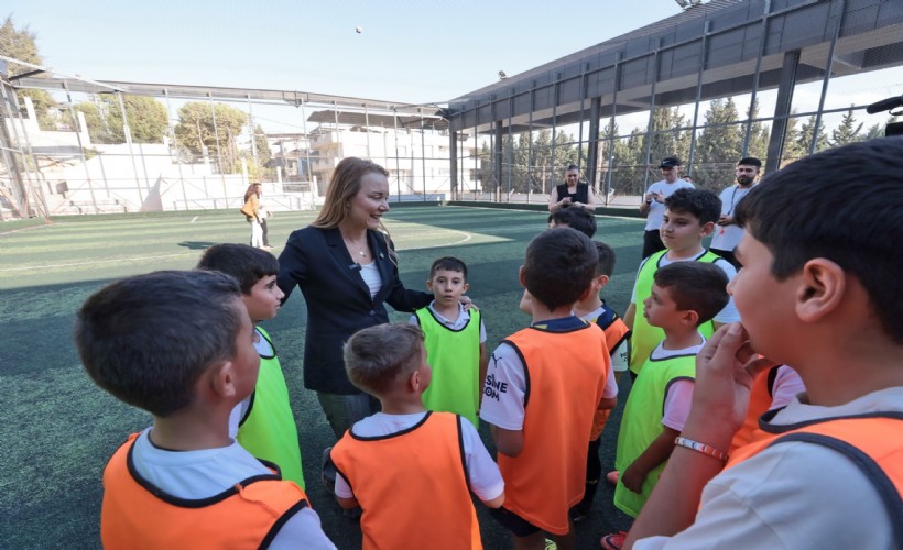 Başkan Mutlu Kış Spor Okulları’nda çocuklarla buluştu