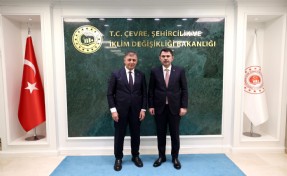 Başkan Tugay'dan Bakan Kurum'a ziyaret
