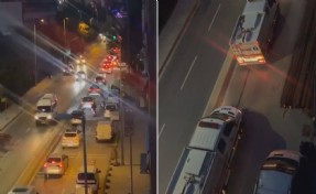 Bayrampaşa'da yol çöktü: 1 işçi hayatını kaybetti!
