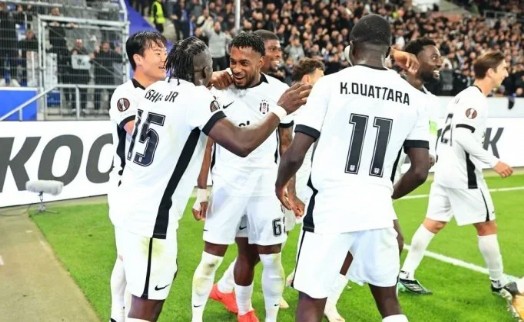Beşiktaş Avrupa'da doludizgin! 2'de 2