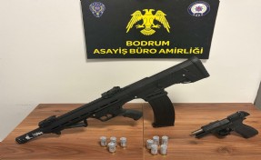 Bodrum'da asayiş operasyonu, 2 tutuklama