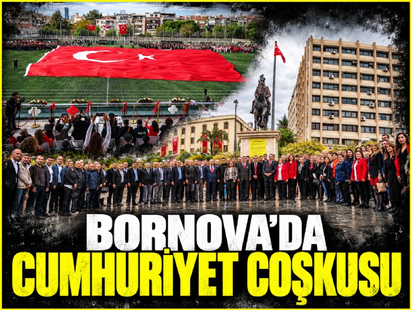 Bornova’da Cumhuriyet coşkusu