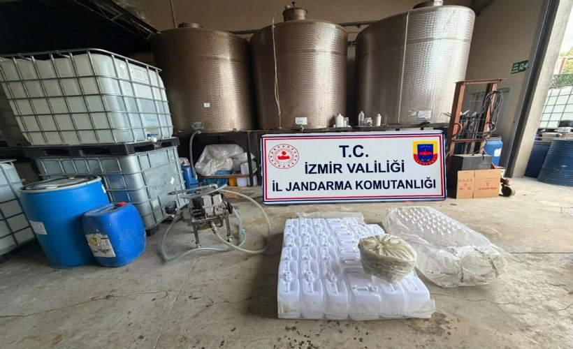 Bornova’da kaçak alkol operasyonu: 21 bin litre etil alkol ele geçirildi