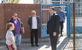 Bornova’da okul bölgelerine hem fiziksel hem toplumsal kalkan
