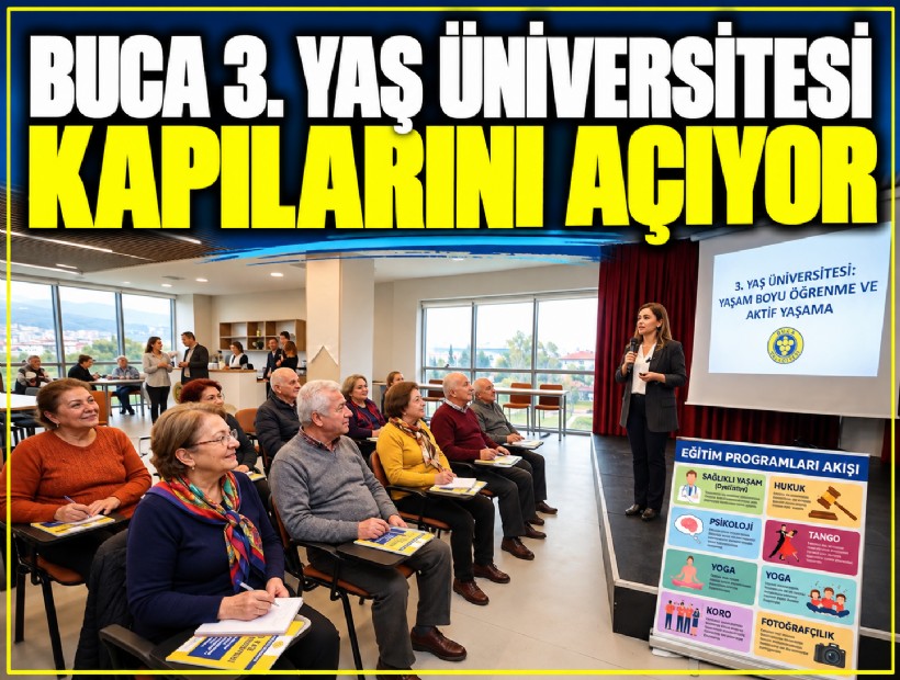 Buca 3. Yaş Üniversitesi kapılarını açıyor