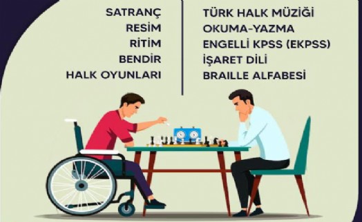 Buca Belediyesi’nden özel gereksinimli bireylere kurs desteği