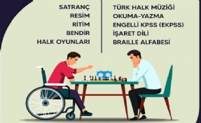 Buca Belediyesi’nden özel gereksinimli bireylere kurs desteği