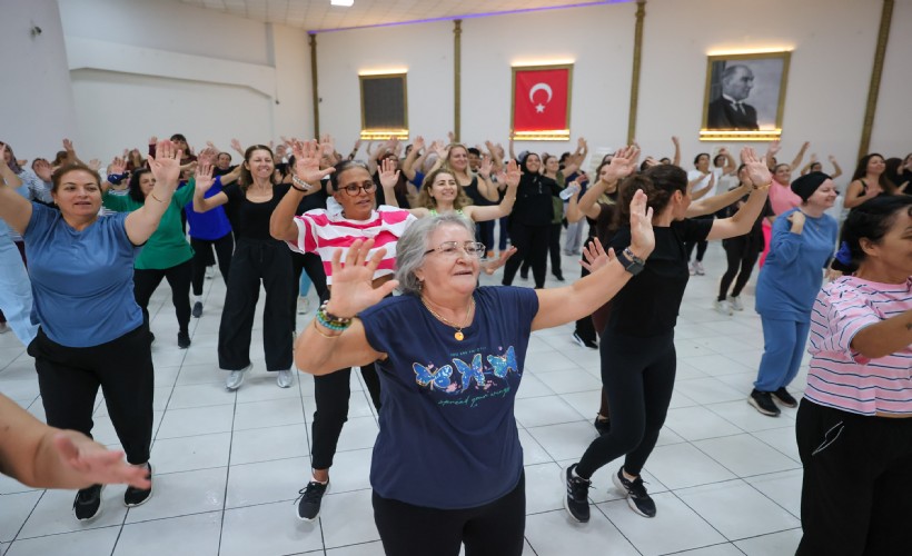 Bucalı kadınlar kış spor kurslarını çok sevdi