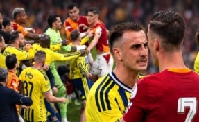 Derbi sonrası büyük kavga