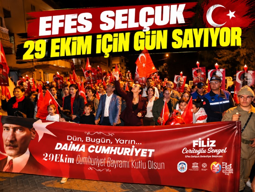 Efes Selçuk 29 Ekim coşkusu için gün sayıyor
