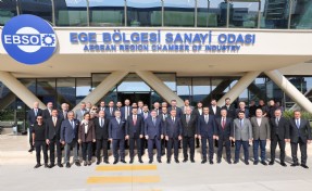 İnan, Tugay ve Saygılı'dan EBSO Başkanı Karabağlı'ya ziyaret: 'Sanayicimizin yanındayız'