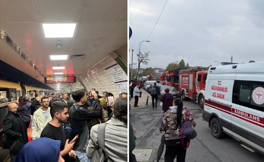İstanbul'da M5 metro hattında patlama: Yolcular tahliye edildi!