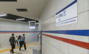 İzmir Metrosu’ndan Dokuz Eylül Hastanesi’ne kesintisiz yaya tüneli açıldı