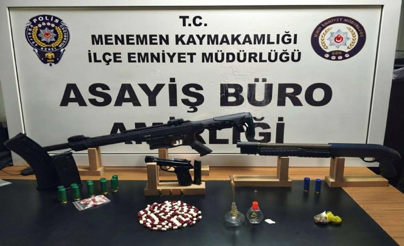 İzmir'de uyuşturucu operasyonu: 42 gözaltı