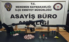 İzmir'de uyuşturucu operasyonu: 42 gözaltı