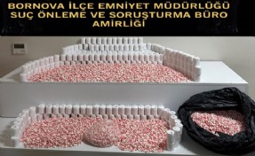 İzmir’de 43 bin 730 sentetik ecza ele geçirildi