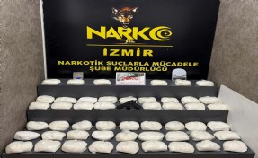 İzmir’de uyuşturucu operasyonu: 32,5 kilo metamfetamin ele geçirildi