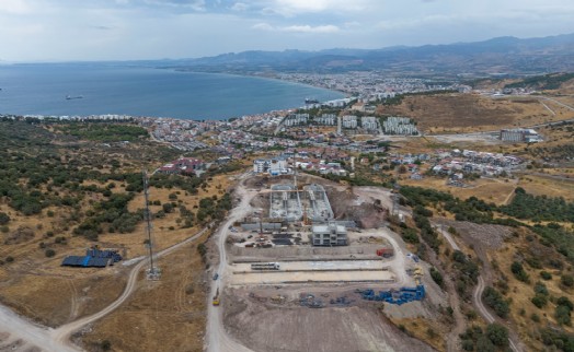 İzmir’in üçüncü büyük arıtma tesisi Dikili’de yükseliyor