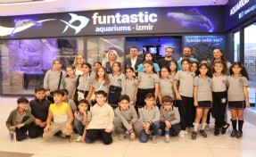 İzmirli çocuklar su altı dünyasını keşfetti