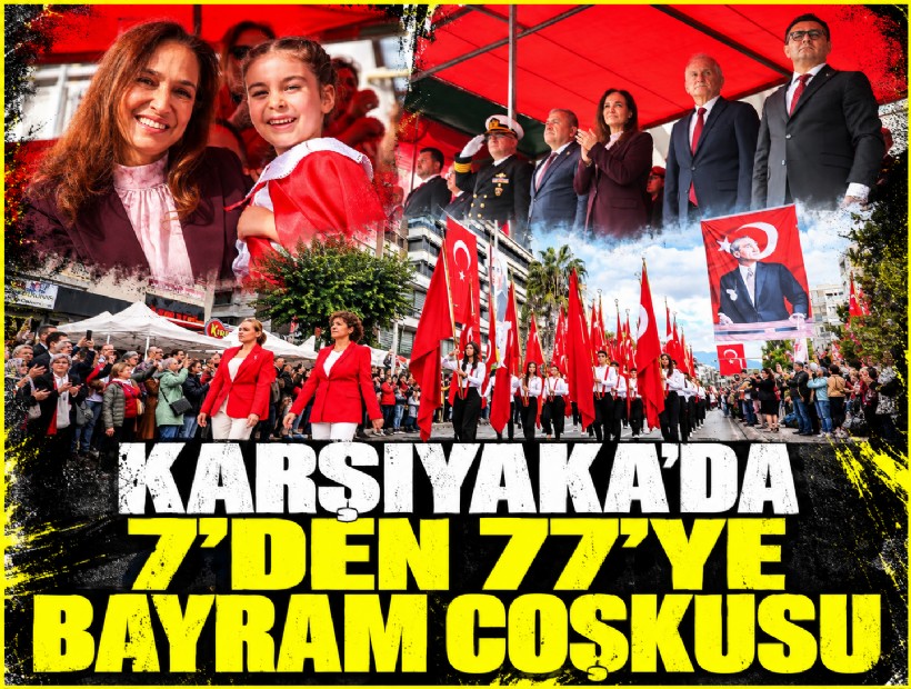 Karşıyaka’da 7’den 77’ye bayram coşkusu