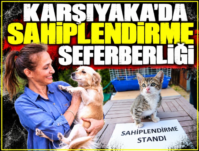 Karşıyaka’da sahiplendirme seferberliği