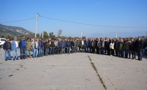 Kemalpaşa Belediyesi'nden zeytin kasası desteği
