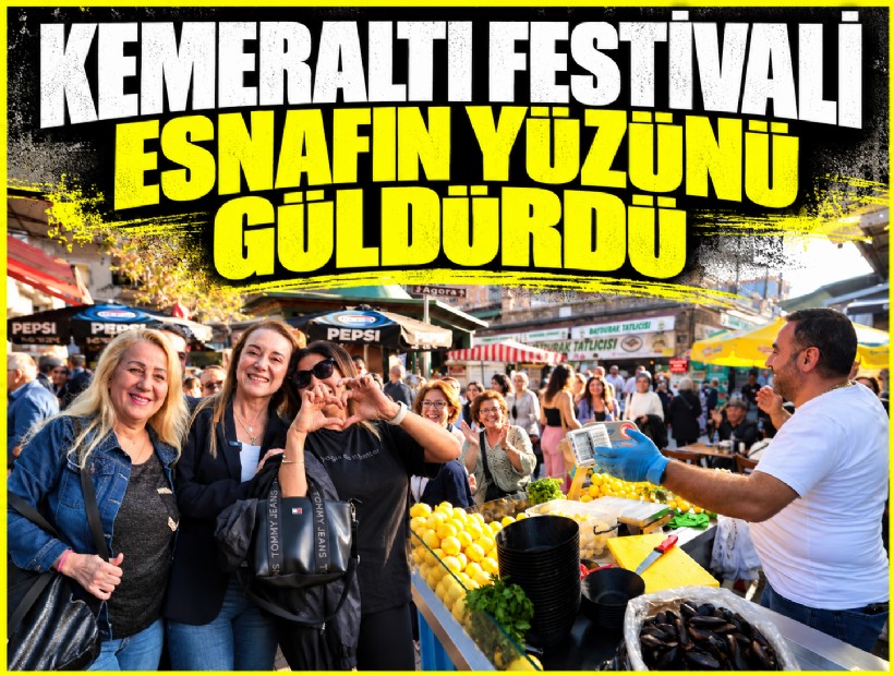 Kemeraltı Festivali esnafın yüzünü güldürdü