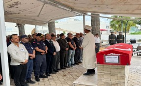 Kıbrıs Gazisi Bodrum’da son yolculuğuna uğurlandı