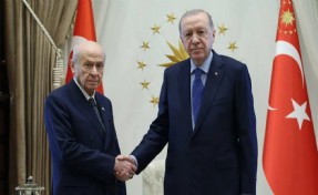 Külliye'de sürpriz zirve: Erdoğan ve Bahçeli bir araya geldi