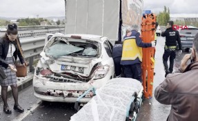 Kütahya’da 5 aracın karıştığı zincirleme kaza: 1 yaralı