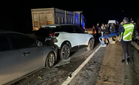 Kütahya’da zincirleme kaza; 7 yaralı
