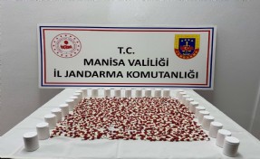 Manisa’da on binlerce sentetik ecza ele geçirildi