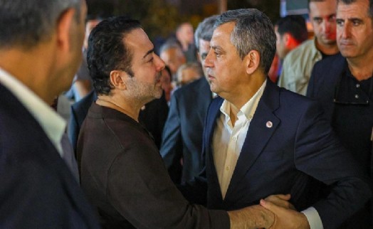 Özgür Özel'den Atilla Taş'a taziye ziyareti