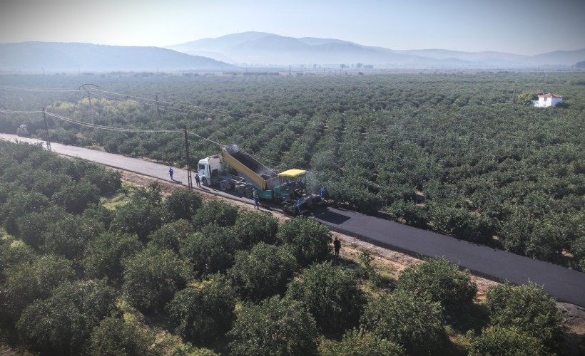 Selçuk’ta 15,5 kilometrelik yol yenileniyor