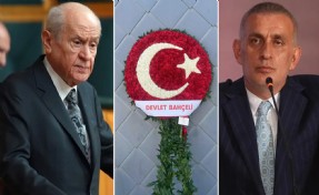 TFF yorumları kapatarak paylaştı: Bahçeli'den İbrahim Hacıosmanoğlu'na 'yalnız değilsin' çiçeği