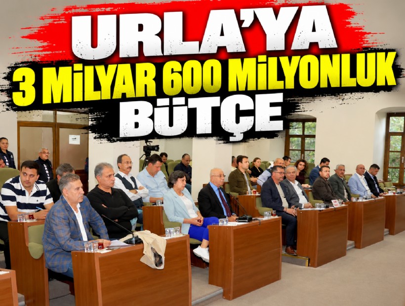 Urla Belediyesi’nin 2027 Yılı bütçesine oy birliği!