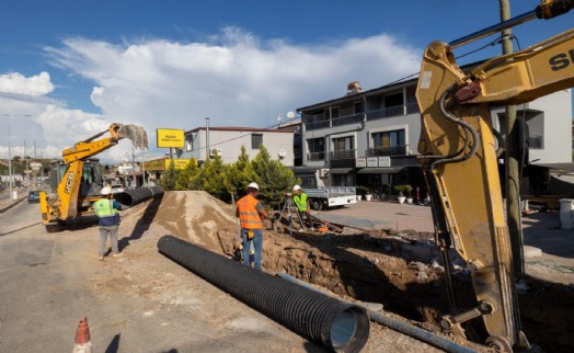 Urla'da taşkınlara karşı 160 milyonluk yatırımda sona gelindi