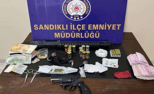Afyon'da uyuşturucu operasyonu: 1 tutuklama