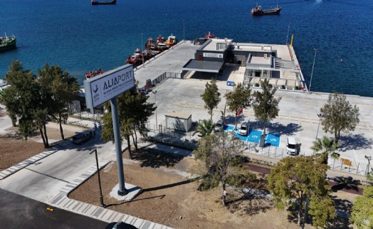 Aliaport Yolcu İskelesi Mart'ta seferlerine başlıyor