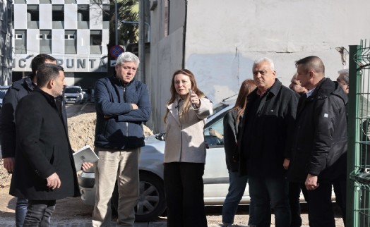 Alsancak'ta üstyapı atağı: Başkan Mutlu'dan yerinde inceleme!