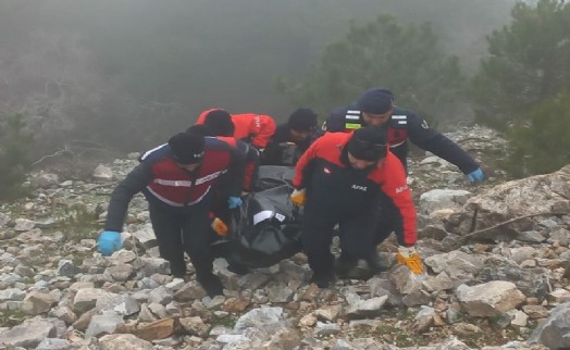 Aydın’da uçurumda erkek cesedi bulundu
