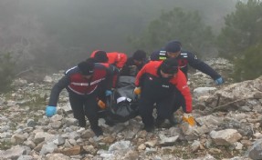 Aydın’da uçurumda erkek cesedi bulundu