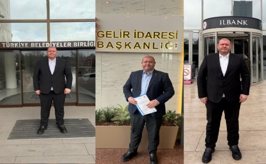 Başkan Çiçek Ankara'dan eli dolu dönüyor