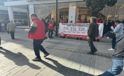 Belediye işçileri halka seslendi: 'Yanımızda olun, sesimize ses katın'
