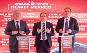 Bergama Ticaret Merkezi’nin temeli atıldı